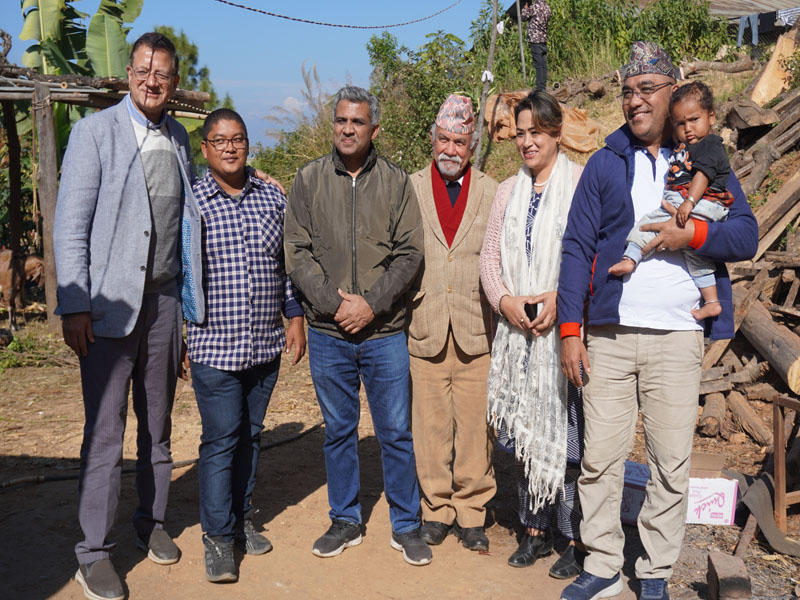 Selfie with daughter