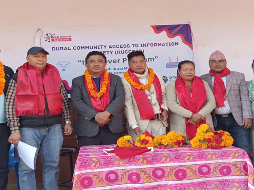 RUCCESS Handover program Bhimphedi, Makwanpur, Nepal.