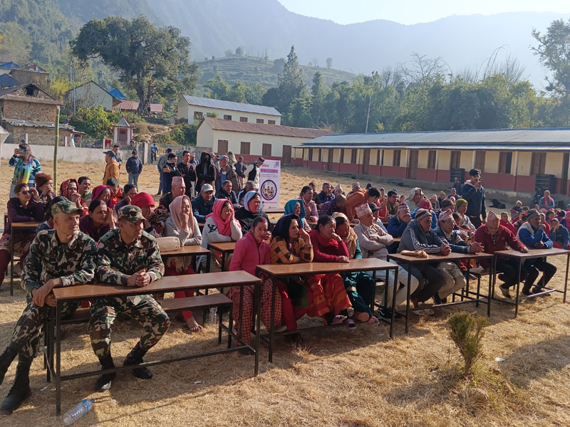 RUCCESS Handover program Bhimphedi, Makwanpur, Nepal.