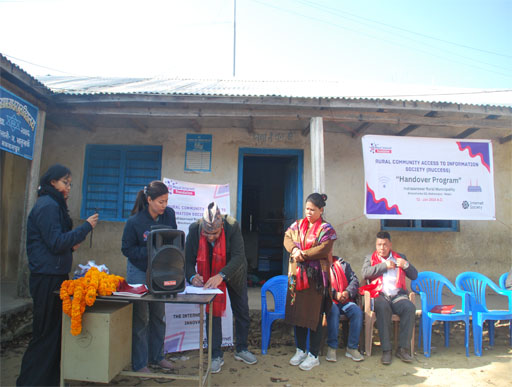 RUCCESS HANDOVERED TO BHALUKHARKA-INDRASAROWAR