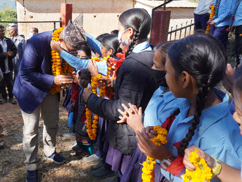 Selfie with daughter