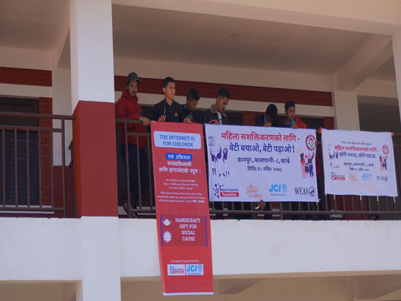 Selfie with daughter