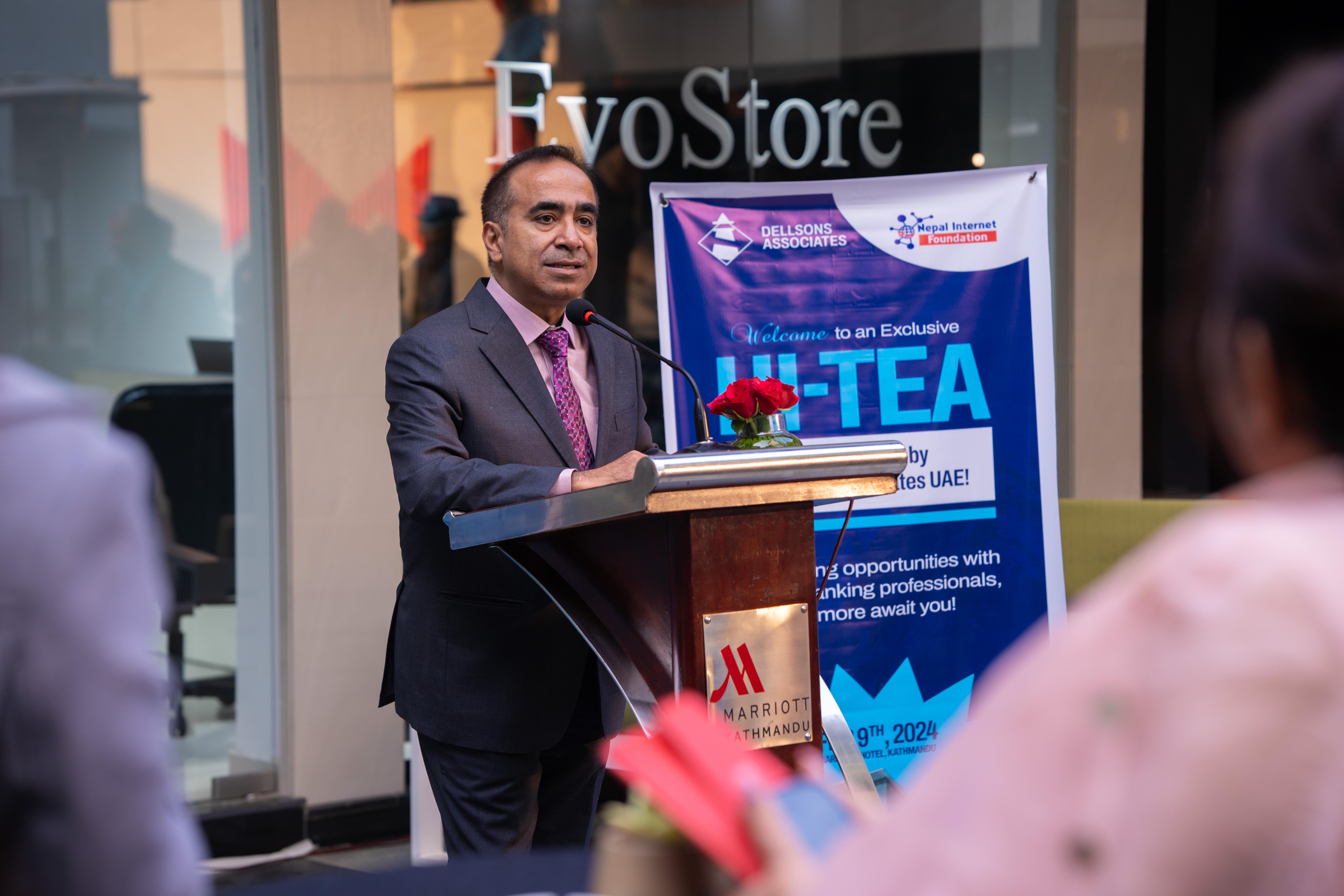 Dellsons Associates UAE. Event at Marriott Hotel.