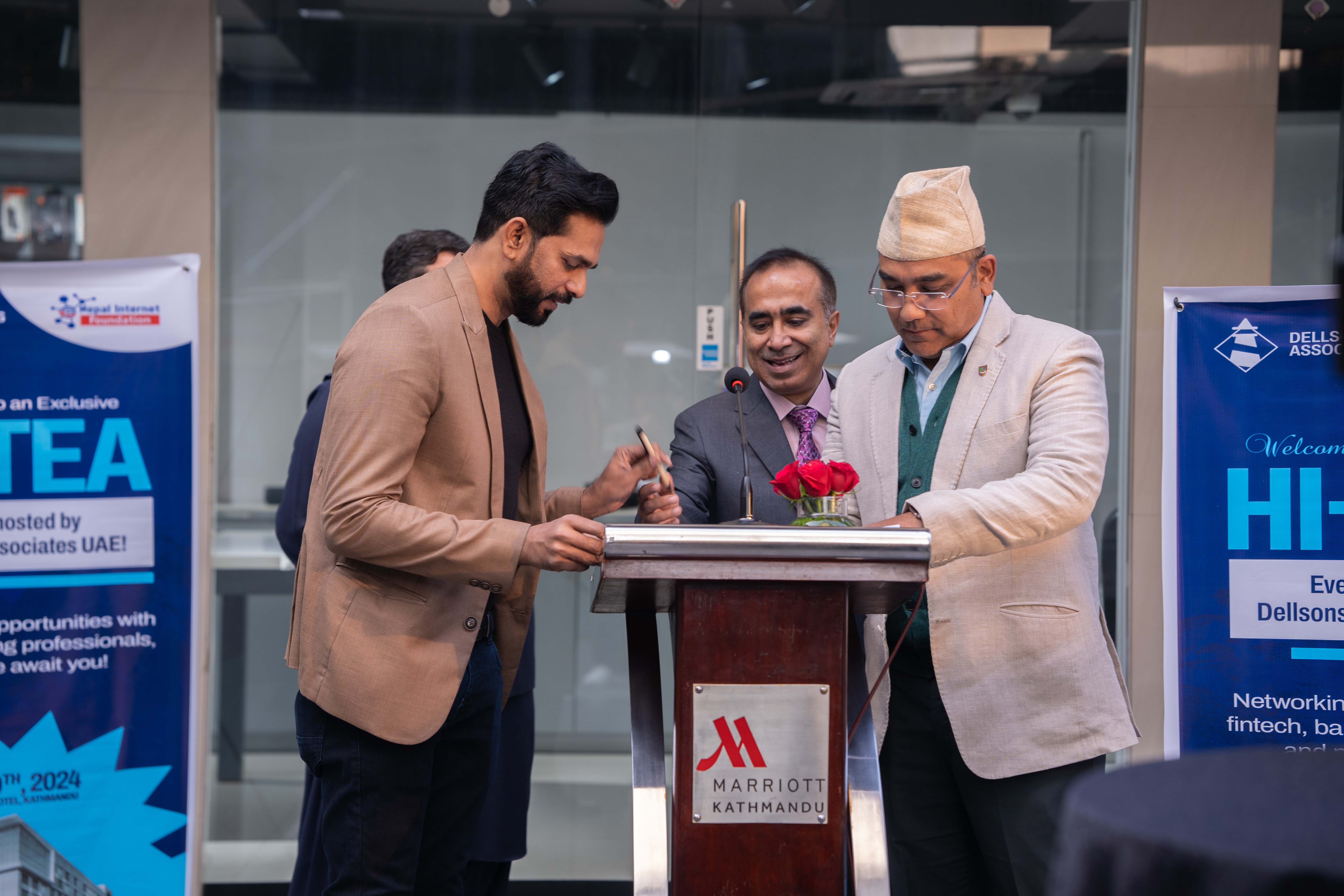 Dellsons Associates UAE. Event at Marriott Hotel.